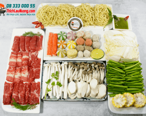 Set Lẩu Không Cay 2-3 Người chỉ từ 299k
