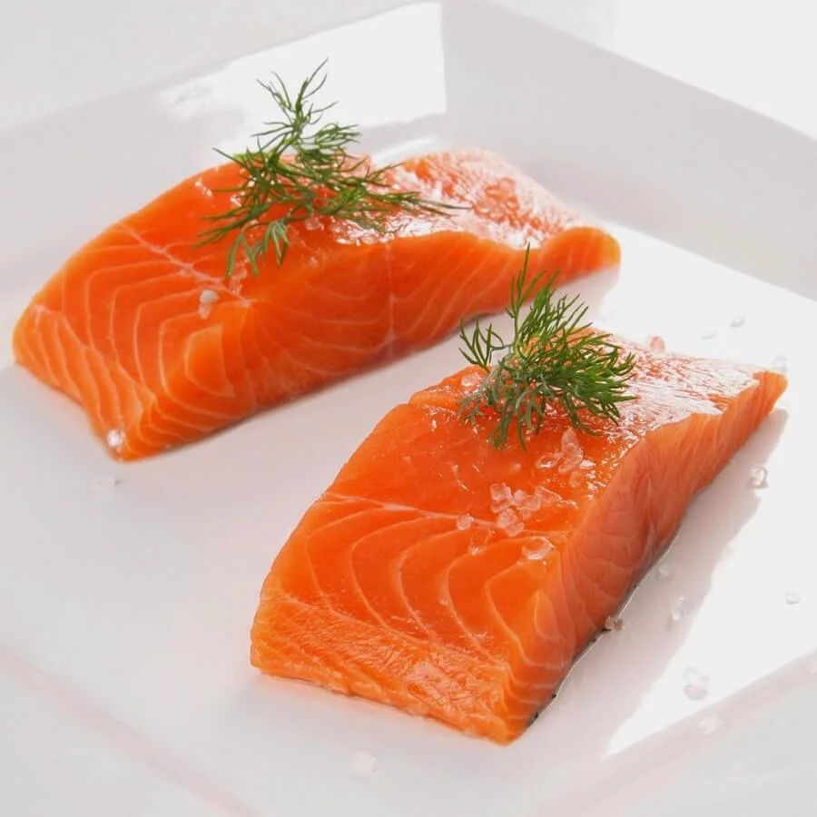 Cá hồi fillet còn da | Thực Phẩm Sạch HD