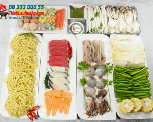 Set Lẩu Không Cay 4-5 Người chỉ từ 499k