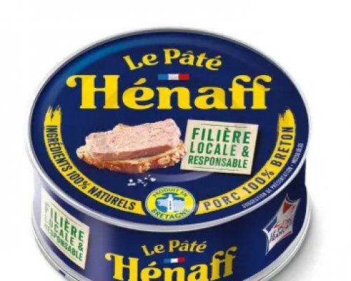 Pa tê thịt heo 2.5% gan Henaff 80g - HENAFF PORK PATE 80G