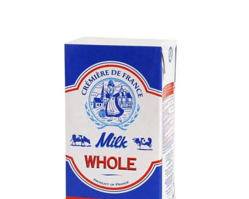 Sữa tươi nguyên kem Cremiere De France 1 - CREMIERE DE FRANCE UHT WHOLE MILK 1L