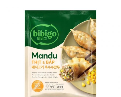 Bánh Mandu Thịt và Bắp CJ Bibigo