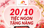 20/10 Rộn Ràng: Món Ngon Thịnh Soạn, Freeship Ngập Tràn